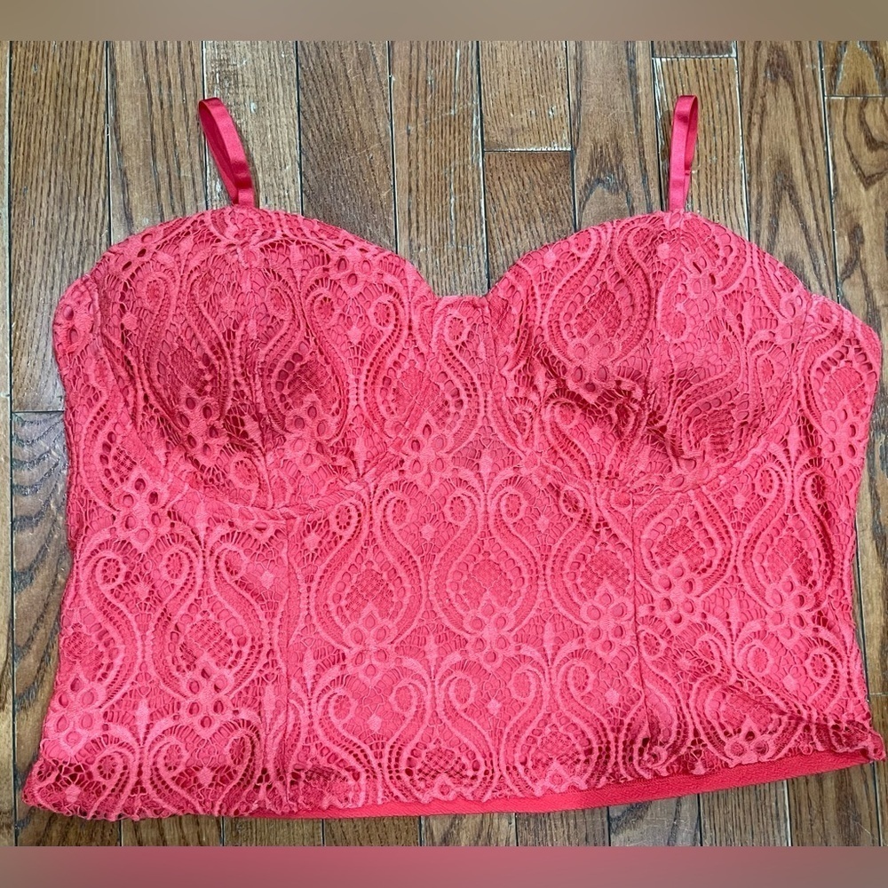Fashion to Figure Vibrant Red Top